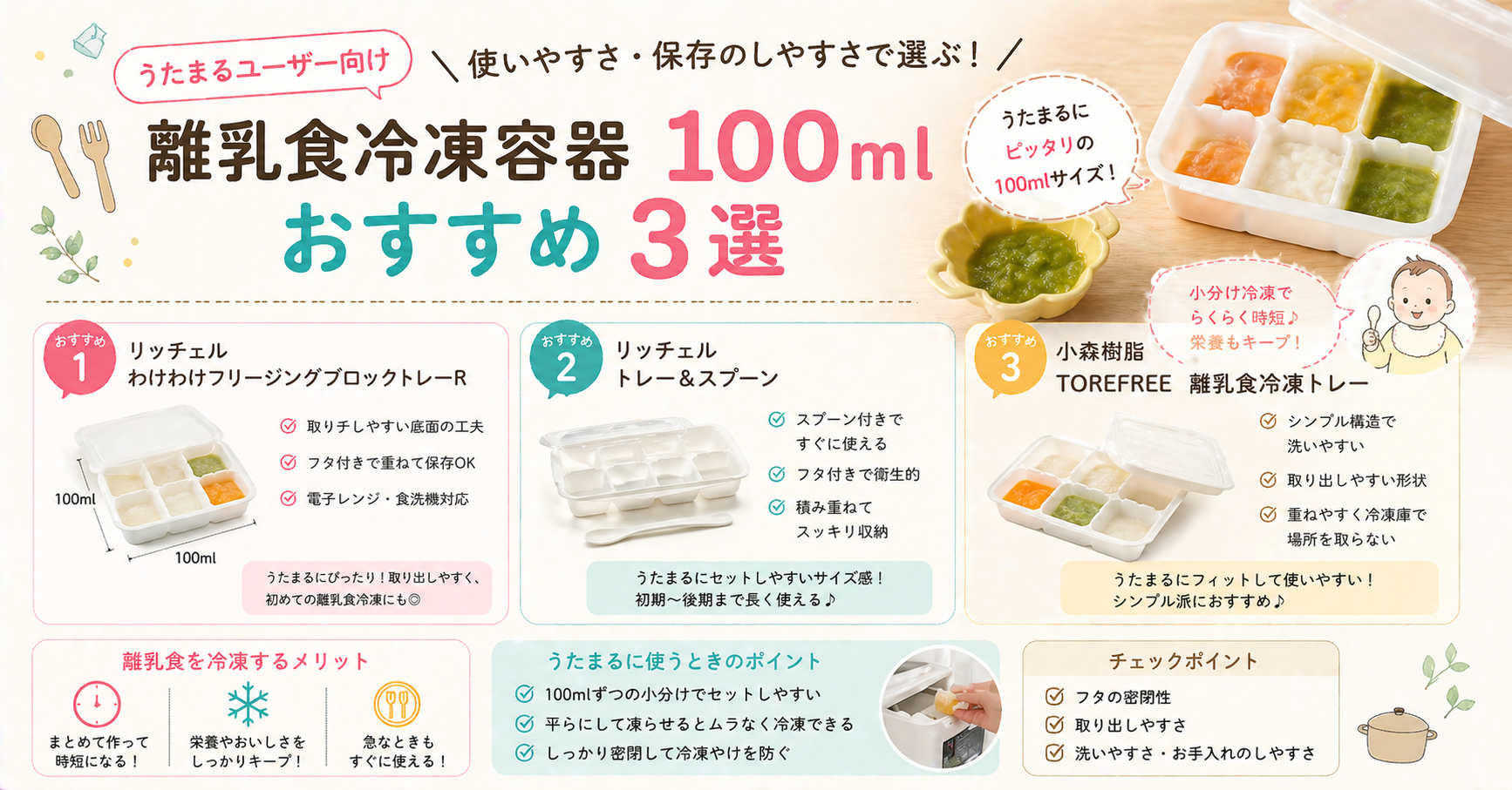 離乳食冷凍容器100ml|うたまるユーザー向けおすすめ3選 ChatGPT Image 2026年4月26日 22_31_18
