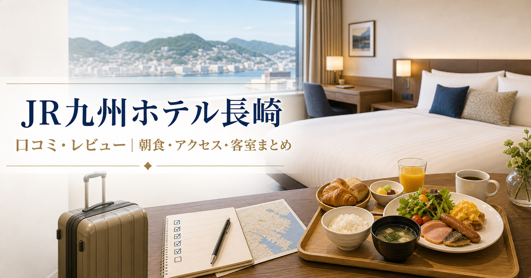 JR九州ホテル長崎の口コミ・レビュー|朝食・アクセス・客室まとめ JR九州長崎