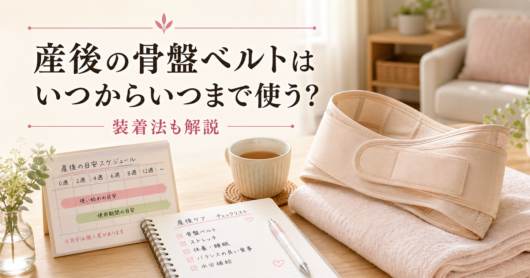 産後骨盤ベルト