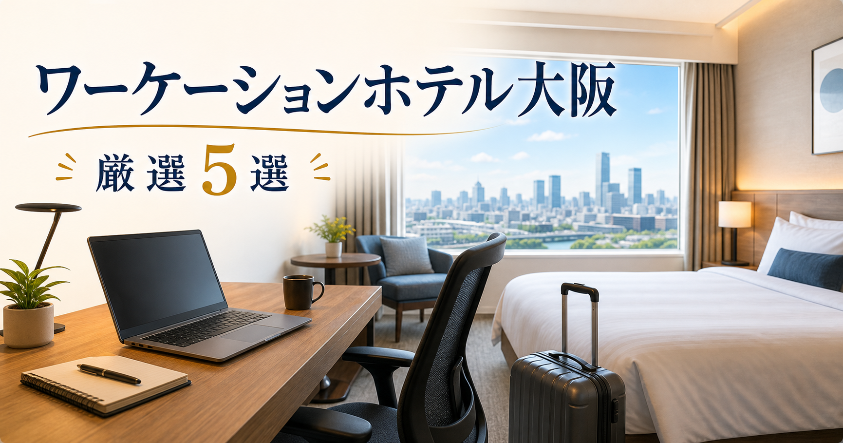 ワーケーションホテル大阪|厳選5選 わーケーション大阪