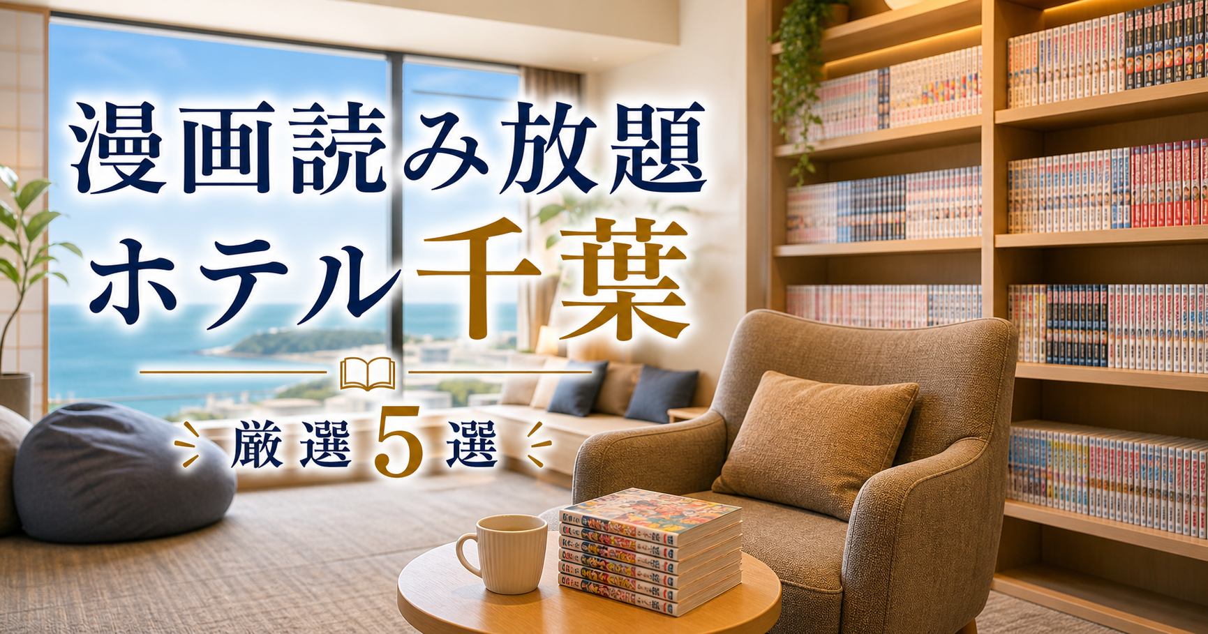 漫画読み放題ホテル千葉|厳選5選 漫画千葉