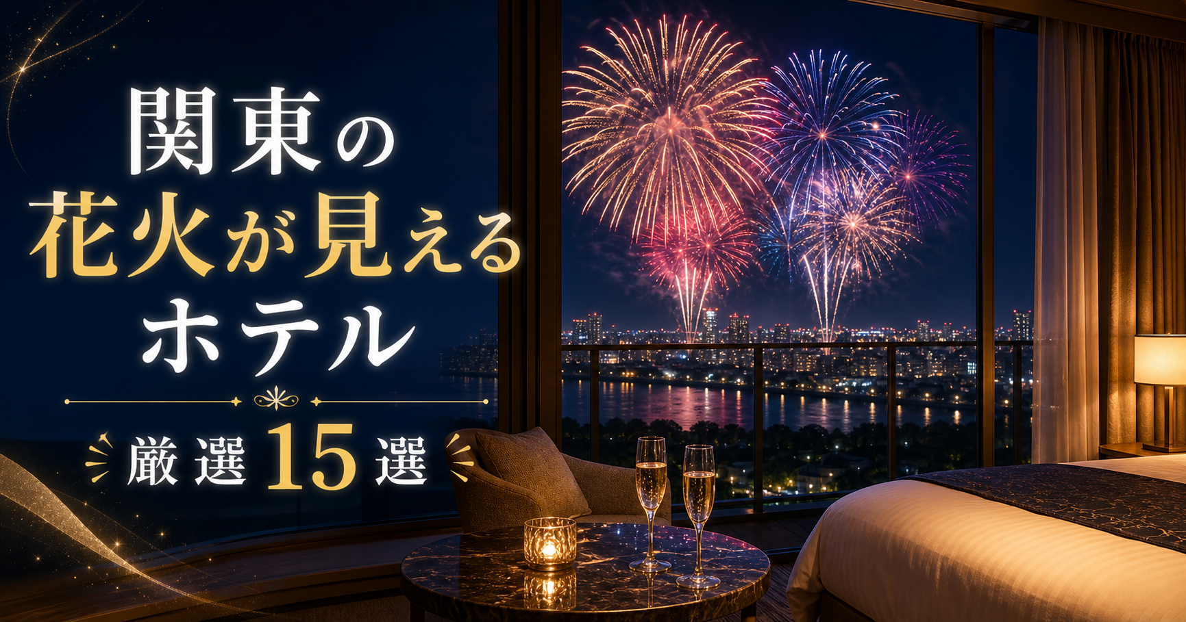 関東の花火が見えるホテル|厳選15選 関東花火