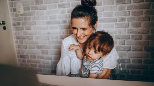 ベビーレジストリを夫婦で使うイメージ